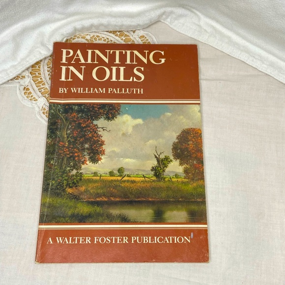 Vintage Office Vintage How To Paint Book Oil Painting Art Book